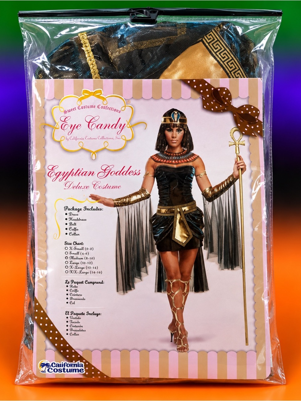 Cleopatra Egyptian Goddess Costume Set